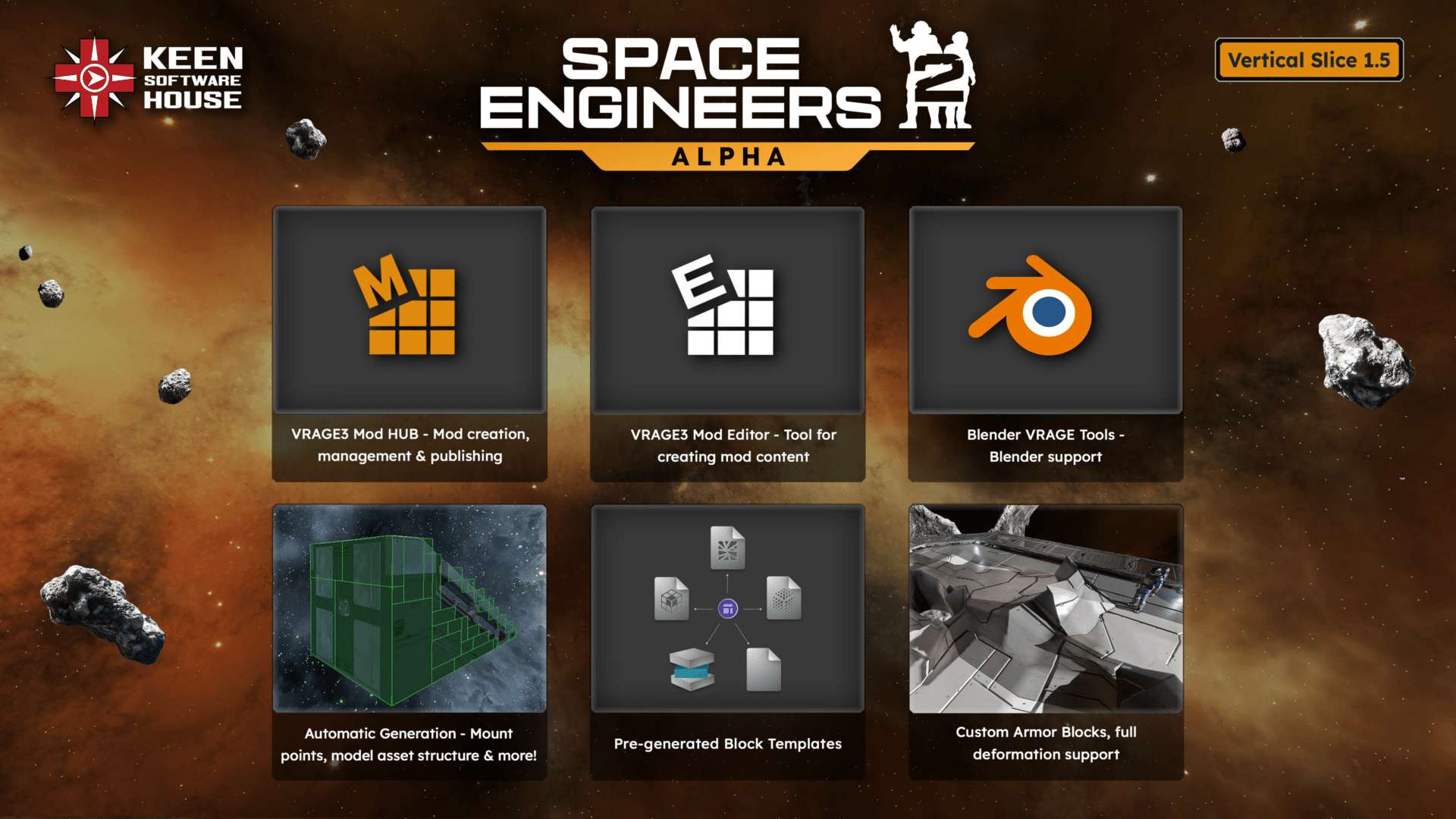 Space Engineers 2 Alpha: VS 1.5 - Modding | Marek Rosa – dev blog
