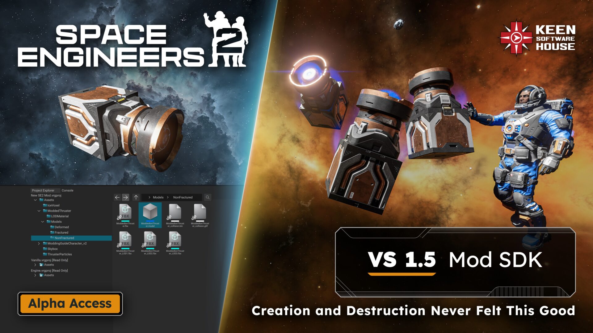 Space Engineers 2 Alpha: VS 1.5 - Modding | Marek Rosa – dev blog