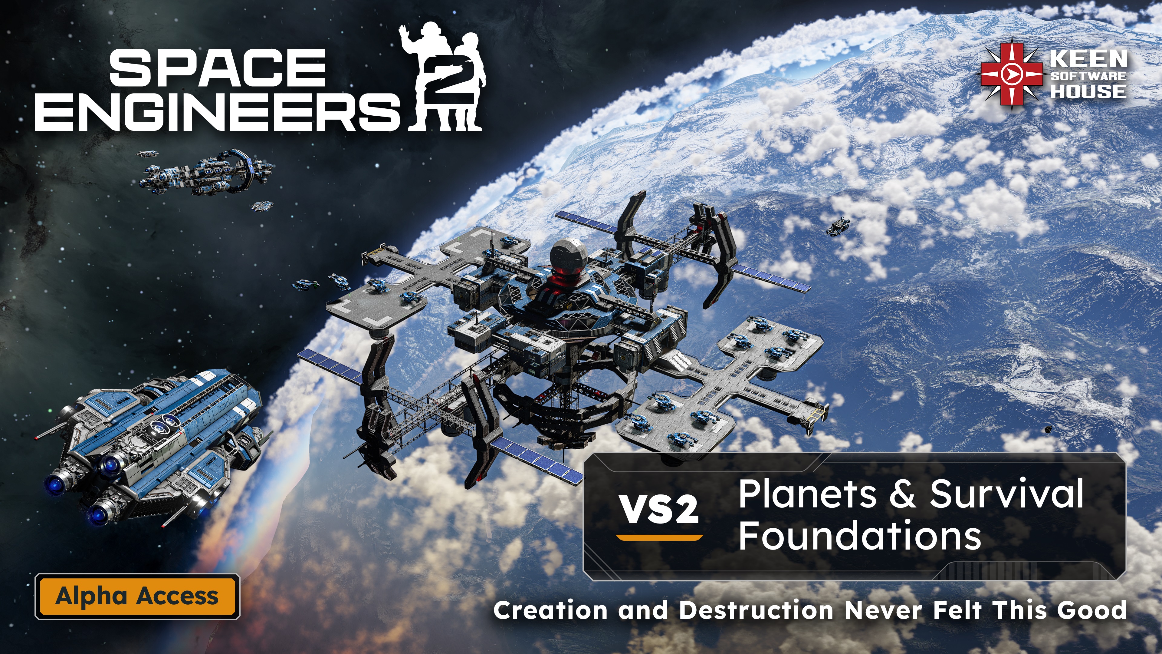 Space Engineers 2: VS2 - Planets & Survival Foundations Live Now ...