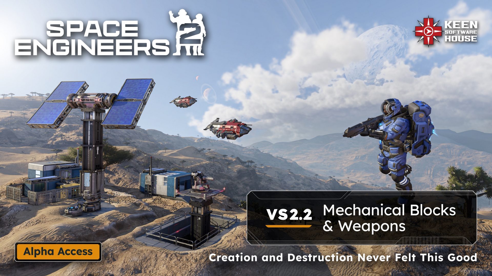 Space Engineers 2: VS2.2 - Mechanical Blocks & Weapons Live Now ...